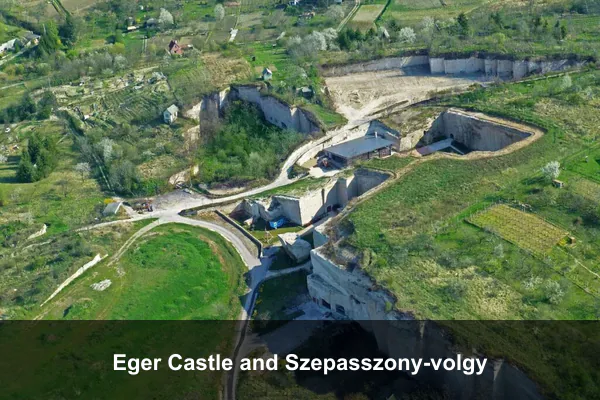Eger Castle and Szepasszony-volgy