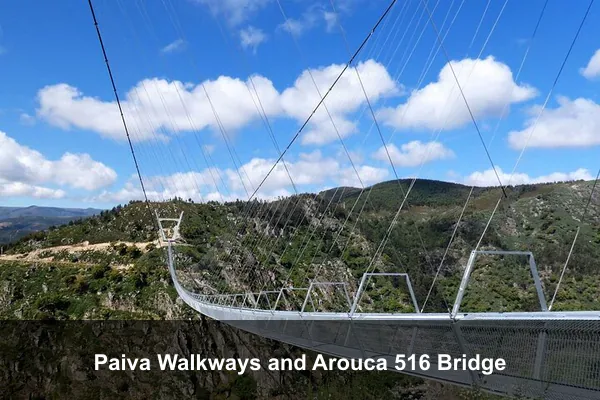 Paiva Walkways and Arouca 516 Bridge