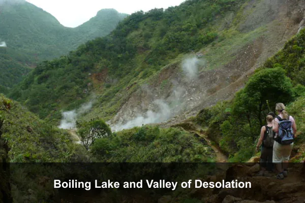 Boiling Lake and Valley of Desolation