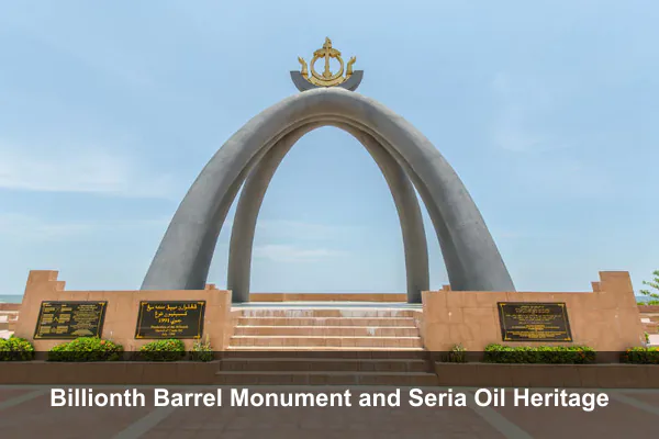 Billionth Barrel Monument and Seria Oil Heritage