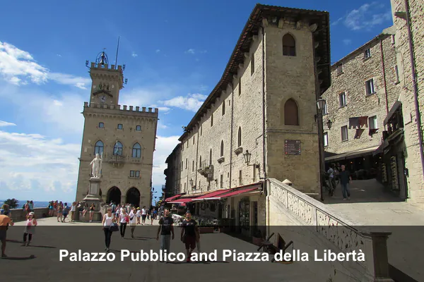 Palazzo Pubblico and Piazza della Libertà
