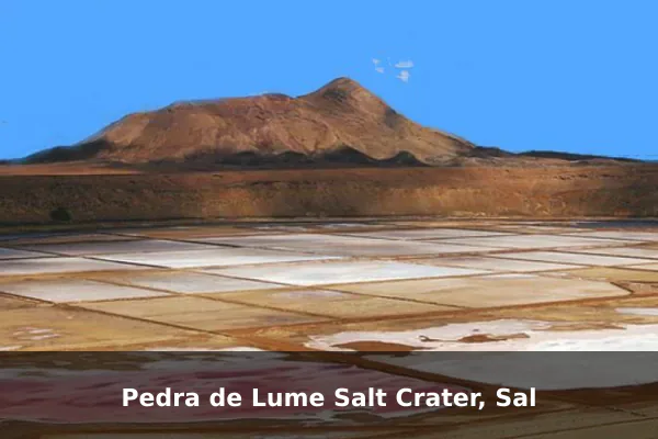 Pedra de Lume Salt Crater, Sal