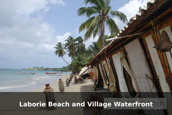 Laborie Beach and Village Waterfront