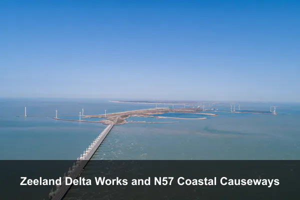 Zeeland Delta Works and N57 Coastal Causeways