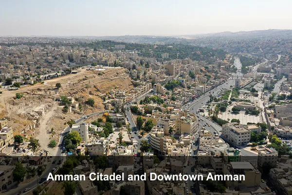 Amman Citadel and Downtown Amman