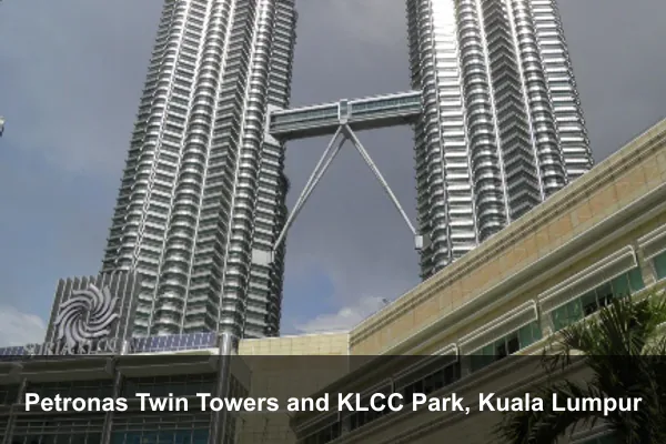 Petronas Twin Towers and KLCC Park, Kuala Lumpur