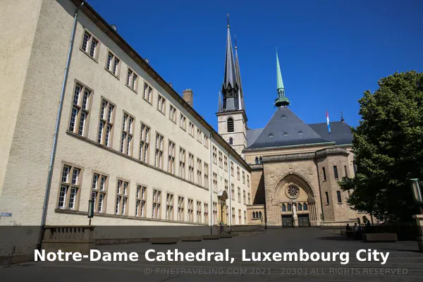 Notre-Dame Cathedral, Luxembourg City