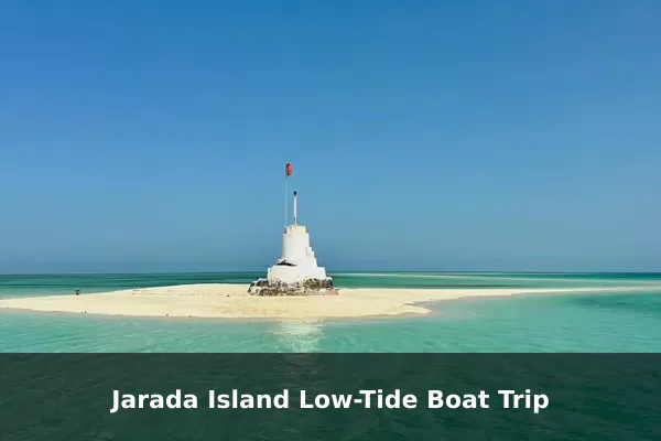 Jarada Island Low-Tide Boat Trip
