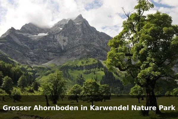 Grosser Ahornboden in Karwendel Nature Park
