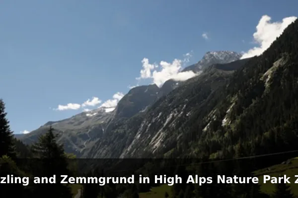 Ginzling and Zemmgrund in High Alps Nature Park Zillertal Alps