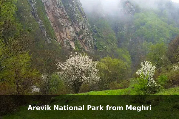 Arevik National Park from Meghri