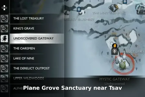 Plane Grove Sanctuary near Tsav