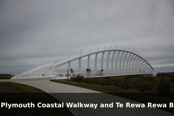 New Plymouth Coastal Walkway and Te Rewa Rewa Bridge, Taranaki