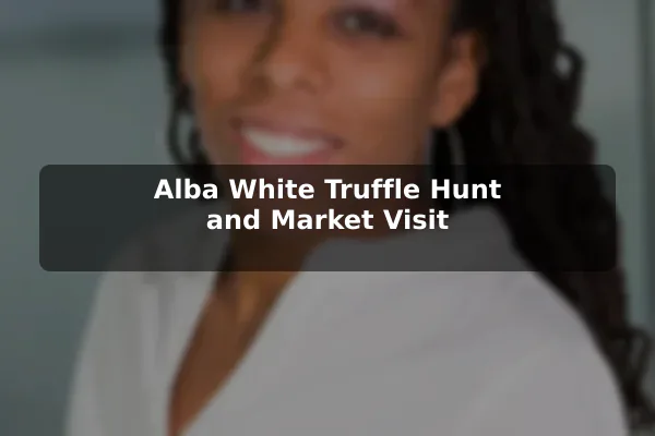 Alba White Truffle Hunt and Market Visit