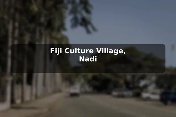 Fiji Culture Village, Nadi