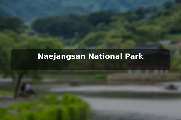 Naejangsan National Park