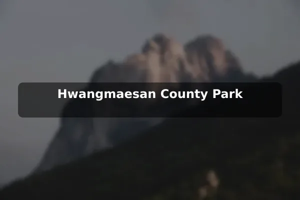 Hwangmaesan County Park