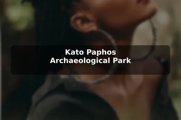Kato Paphos Archaeological Park