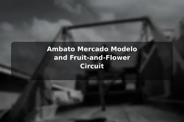 Ambato Mercado Modelo and Fruit-and-Flower Circuit