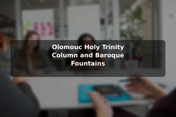 Olomouc Holy Trinity Column and Baroque Fountains
