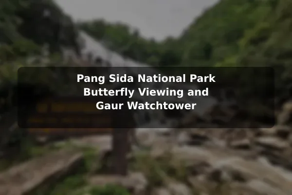 Pang Sida National Park Butterfly Viewing and Gaur Watchtower