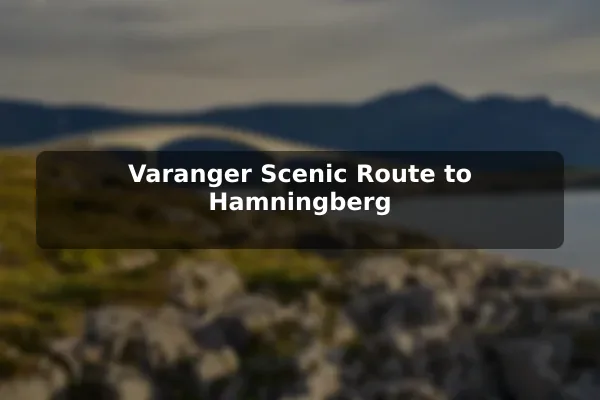 Varanger Scenic Route to Hamningberg
