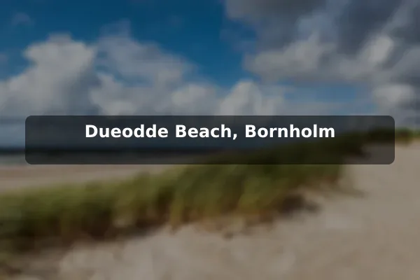 Dueodde Beach, Bornholm