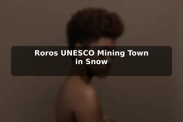 Roros UNESCO Mining Town in Snow