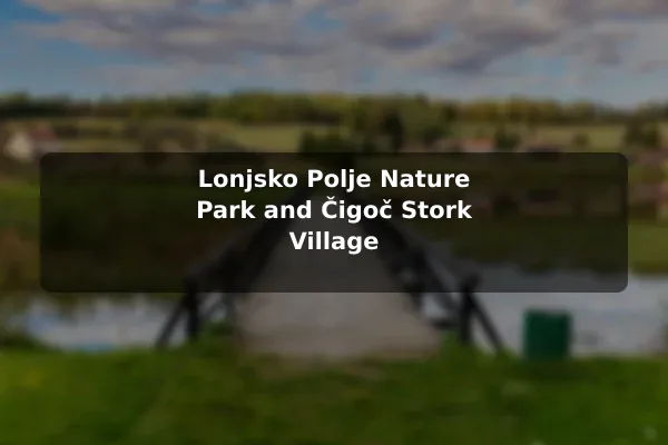 Lonjsko Polje Nature Park and Čigoč Stork Village