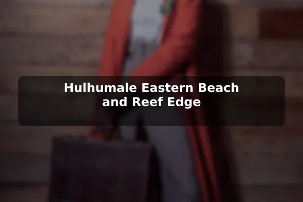 Hulhumale Eastern Beach and Reef Edge