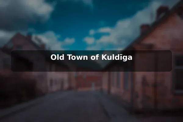 Old Town of Kuldīga