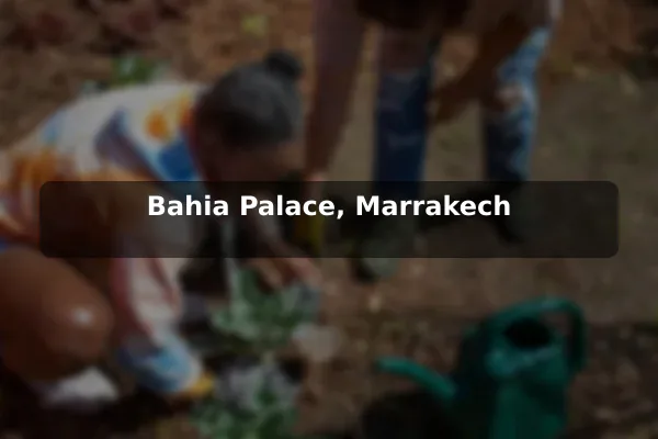 Bahia Palace, Marrakech