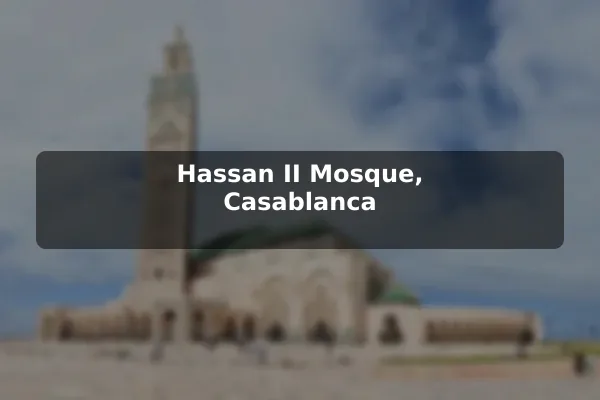 Hassan II Mosque, Casablanca