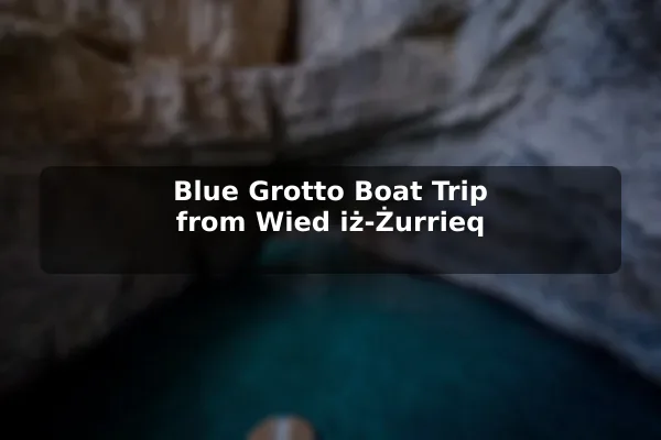Blue Grotto Boat Trip from Wied iż-Żurrieq
