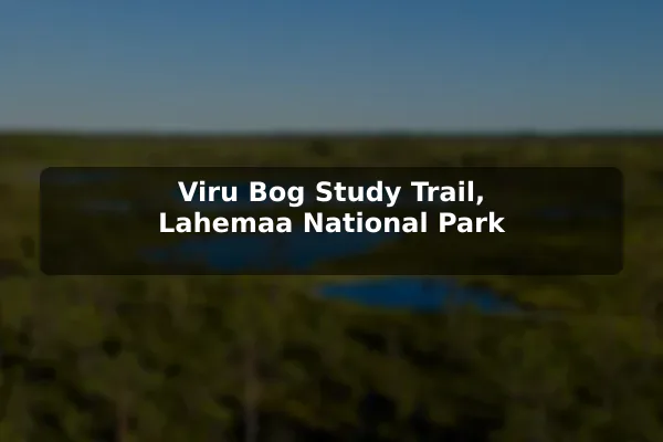 Viru Bog Study Trail, Lahemaa National Park