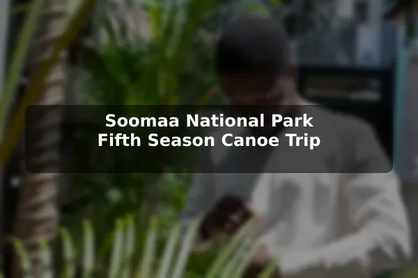 Soomaa National Park Fifth Season Canoe Trip