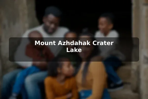 Mount Azhdahak Crater Lake