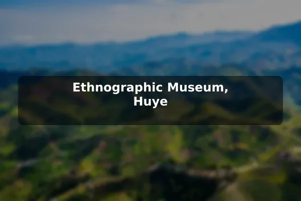 Ethnographic Museum, Huye